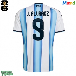 Argentina Julian Alvarez #9 Replika Hjemmebanetrøje VM 2026 Kortærmet